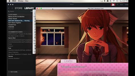 How To Delete Monika On The Mac Version Of Doki Doki Literature Club On