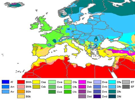 cartina clima mediterraneo tomveelers