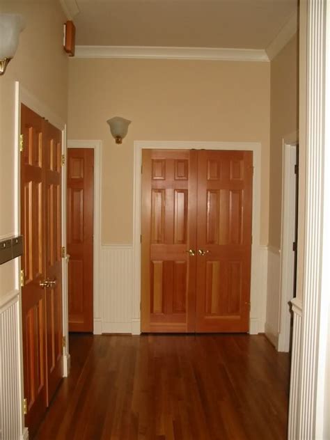 How our interior doors would look with trim painted white ...