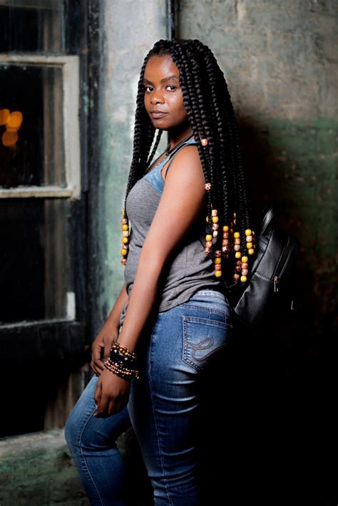 Once your hairstylist is done with plaiting the box braids, all you need to do is the big box braids should be your style of choice this year if you are looking for the safest protective hairstyles. Box Braid With Beads For A Fun And Sassy Summer Look