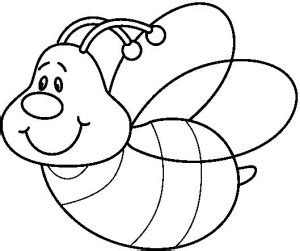 Grab your bee coloring page. Bee Coloring Pages For Kids - Preschool and Kindergarten