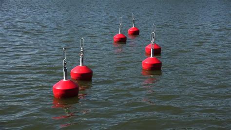 White Buoys Floating On The Ocean Stock Footage Video 686251 Shutterstock