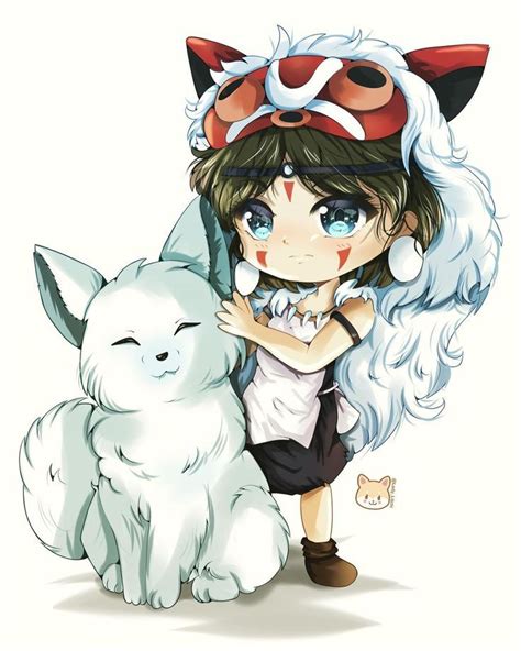 Chibi Mononoke ~~ Ghibli Artwork Anime Chibi