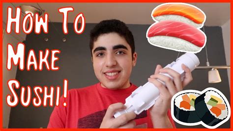 How To Make Sushi With The Sushi Bazooka Cooking