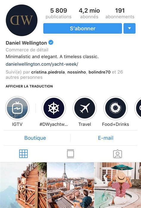biographie-instagram-9 | Wydden - Formation Marketing ...