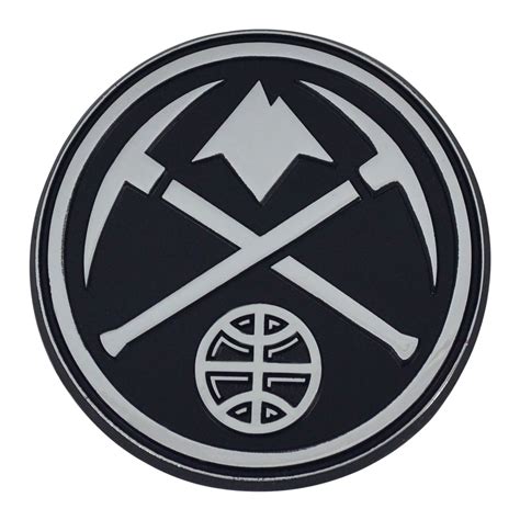 390.56 kb uploaded by papperopenna. Set of 2 NBA Denver Nuggets Chrome Emblem Automotive Stick ...