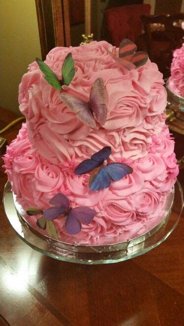 A birthday cake is a cake eaten as part of a birthday celebration. Birthday cake for a 6 year old girl who loves pink and ...