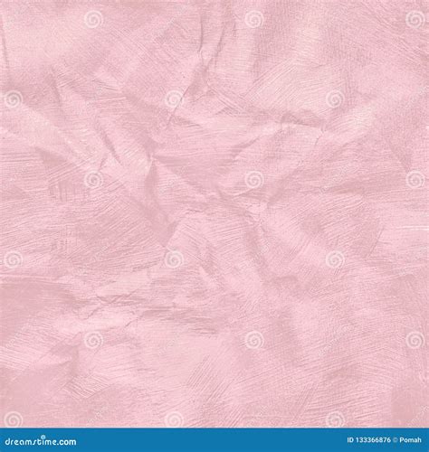 Old Crumpled Pink Paper Texture Stock Photography