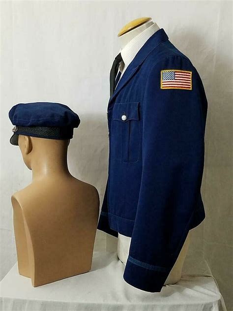 Vintage 1970s Greyhound Bus Driver Jacket And Hat Uniform Etsy