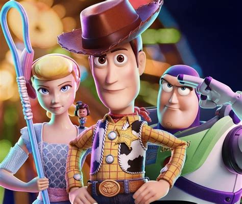 Toy Story 4 Woody Buzz Lightyear Y Bo Peep Juntos En El Nuevo Spot De Televisión Y Póster