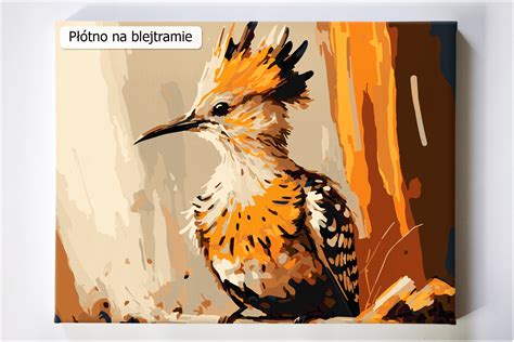 Polskie Malowanie Po Numerach Ptak Ptaki 50x40 13498430892 Allegropl