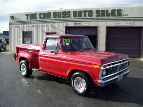 1977 Ford F 100 Stepside Pickup For Sale