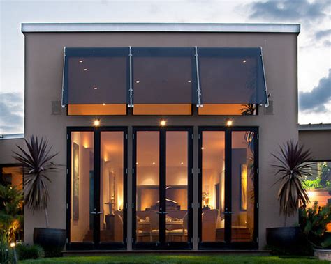#patio #french doors #bedroom #potted plants #alfresco #landscape design. Modern French Doors | Houzz