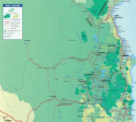 Getting To The Atherton Tablelands Tropical North Queensland