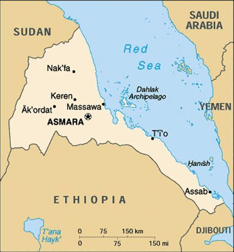 Where is eritrea in africa map. Nahusenay Belay, Author at Horn Affairs