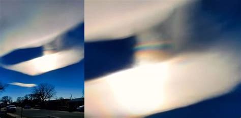 Strange Phenomenon In The Sky Over Colorado In Video Strange Sounds