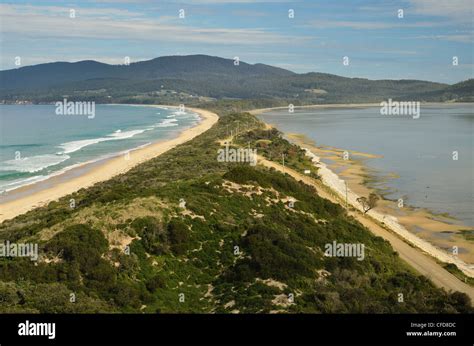 Isthmus Bay Bruny Island Tasmania Australia Pacific Stock Photo Alamy