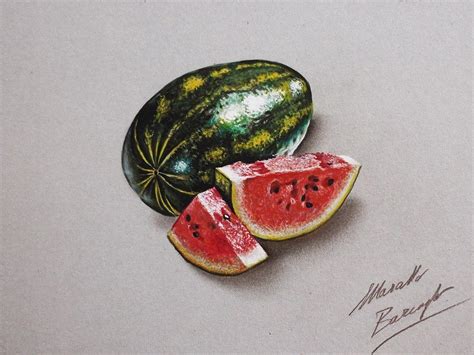 Check spelling or type a new query. Realistic Color Drawings by Marcello Barenghi | Watermelon ...