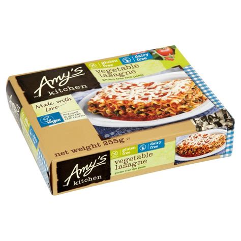 But amy must have the freezing method down pat, because. Amy's Kitchen Vegan Vegetable Lasagne Frozen | Ocado