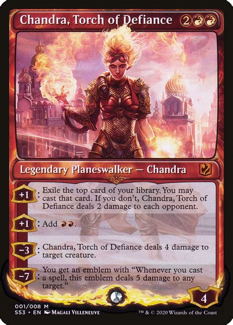 Chandra Torch Of Defiance Ss3 1 Magic The Gathering Card