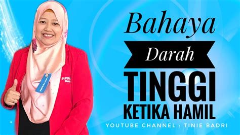 Menghidap darah tinggi & perlu mengambil. Bahaya Darah Tinggi Ketika Hamil - YouTube