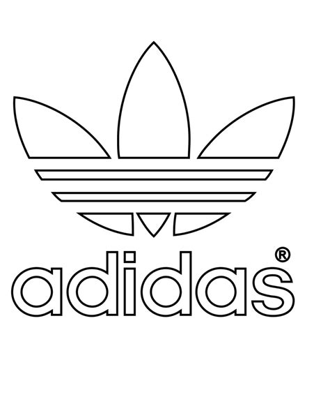 Adidas Stamp Coloring Book To Print And Online
