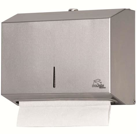 Our complete range of commercial paper towel dispensers will meet any requirement for your guests. Dolphin Stainless Steel Paper Hand Towel Dispenser Mini