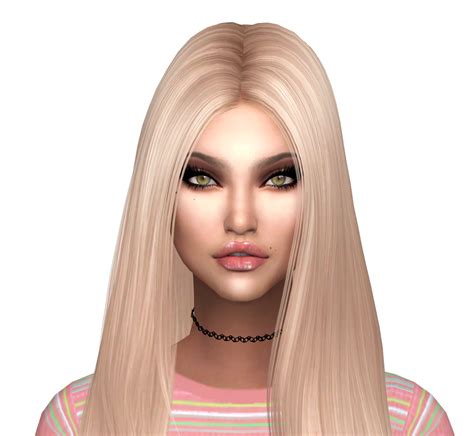 I Make The Sims 4 Videos Alpha Hair Sims 4 Cc Hairstyles Sims 4