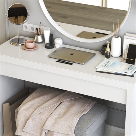 3D Ikea Malm Dressing Table Model - TurboSquid 1595662