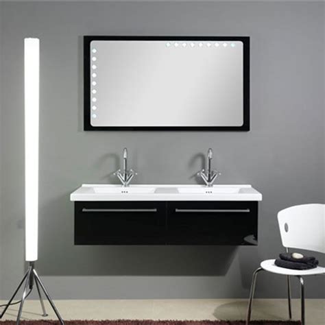 Wenore home modern bathroom vanity set 18'' small bathroom vanity,bath vanity with sink single bathroom vanity cabinet with ceramic sink,bathroom vanity and sink combo,1 door 1 drawer,gray wood grain. Fly FL5 Wall Mounted Double Sink Bathroom Vanity Set (Includes: Main Cabinet, Sink Top and ...