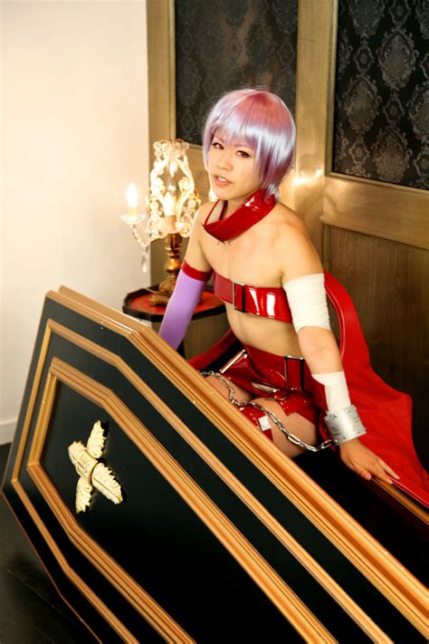 suzuka itsuki lilith aensland capcom vampire game highres 1girl asian cosplay lilith
