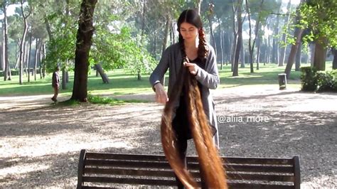 My Very Long Hair 14 Rome Italy Youtube