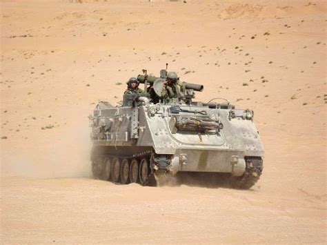 Israeli M113 Apc With Missile Launcher Military Photos Modern Warfare