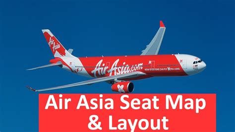 Air Asia Seat Map And Layout Air Asia Domestic Flight Seating Arrangement Youtube