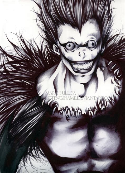 Death Note Ryuk By Giname On Deviantart