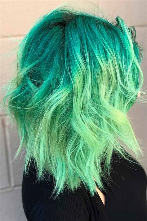 The Top Green Hair Color Ideas And How To Get Them