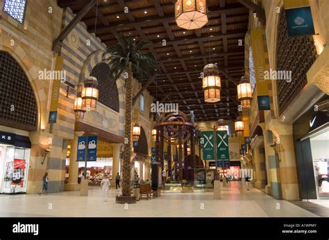 Egypt Court Ibn Battuta Mall Dubai Stock Photo Alamy