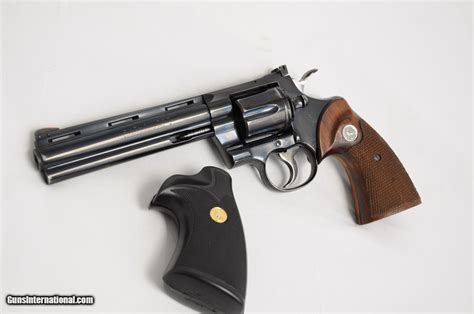Colt Python 357 Mag 6 Extra Grips