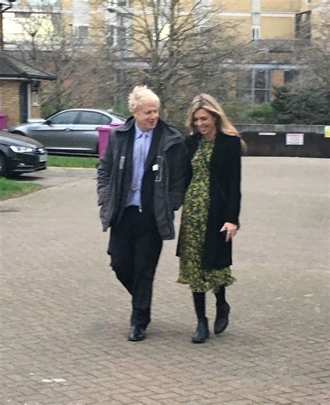 The new marriage was reported on saturday by the sun, which dubbed. Carrie Symonds makes her debut as Boris Johnson's 'First ...