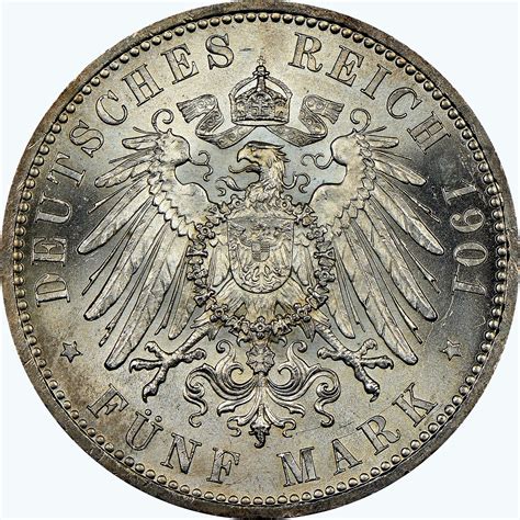 German States Prussia 5 Mark Km 526 Prices And Values Ngc