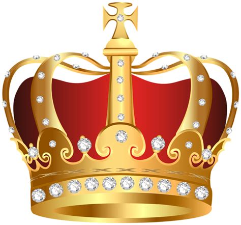 Crown King Clip Art Gold Crown Png Download 600560 Free