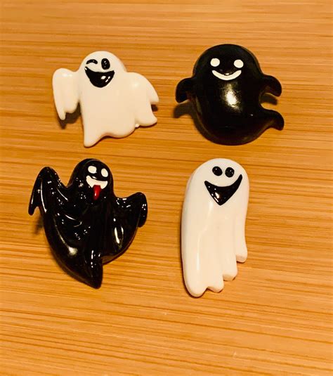 Ghost Pins Resin Pins Spooky Pins Halloween Pins Horror Etsy