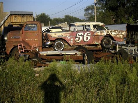 Monticello Wisconsin Dirt Track Cars Old Race Cars Old Cars Rat