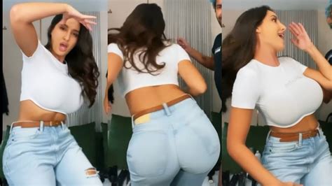Nora Fatehi Hot Dance Moves With Her Makeup Artist Inside Her Room