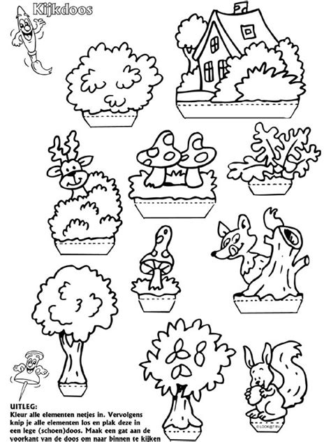 Kijkdoosfiguren Printen Kijkdoosfiguren Printen Kerst kijkdoos