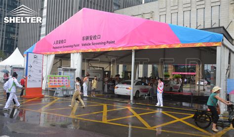 With ordermatic canopies, your customers are covered! Fast Deployable Tents for Drive-thru Testing & Health ...