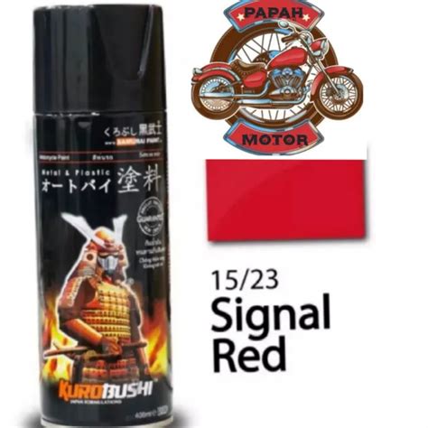 Samurai Paint Signal Red 1523standard Color 400ml Lazada Ph