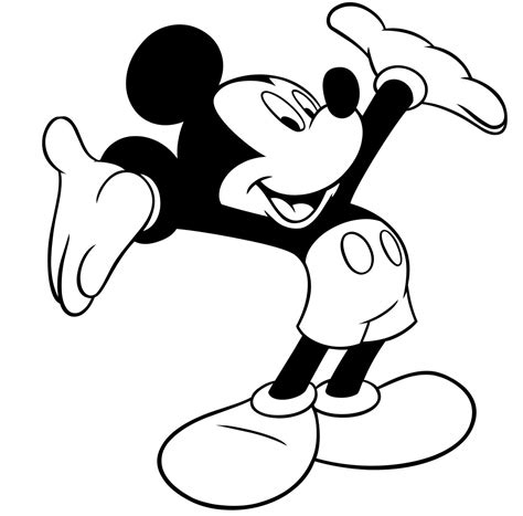 Imagenes Para Colorear De Mickey Mouse Mickey Mouse Para Colorear