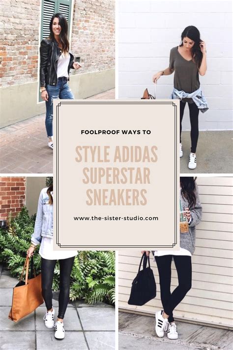 Ways To Style Adidas Superstar Sneakers The Sister Studio Adidas