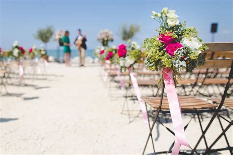 Hiiarug handmade wedding bouquets, artificial peony rose artificial flower bouquet bride bridesmaid holding flower (pink). Weddings in Naples Florida » Divine Naples